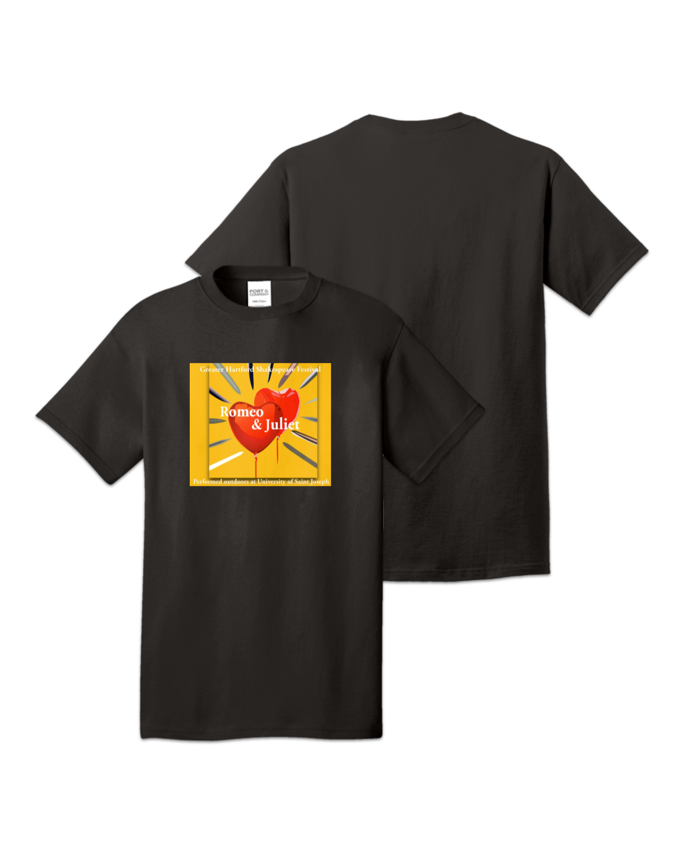 Rendered product preview, stack