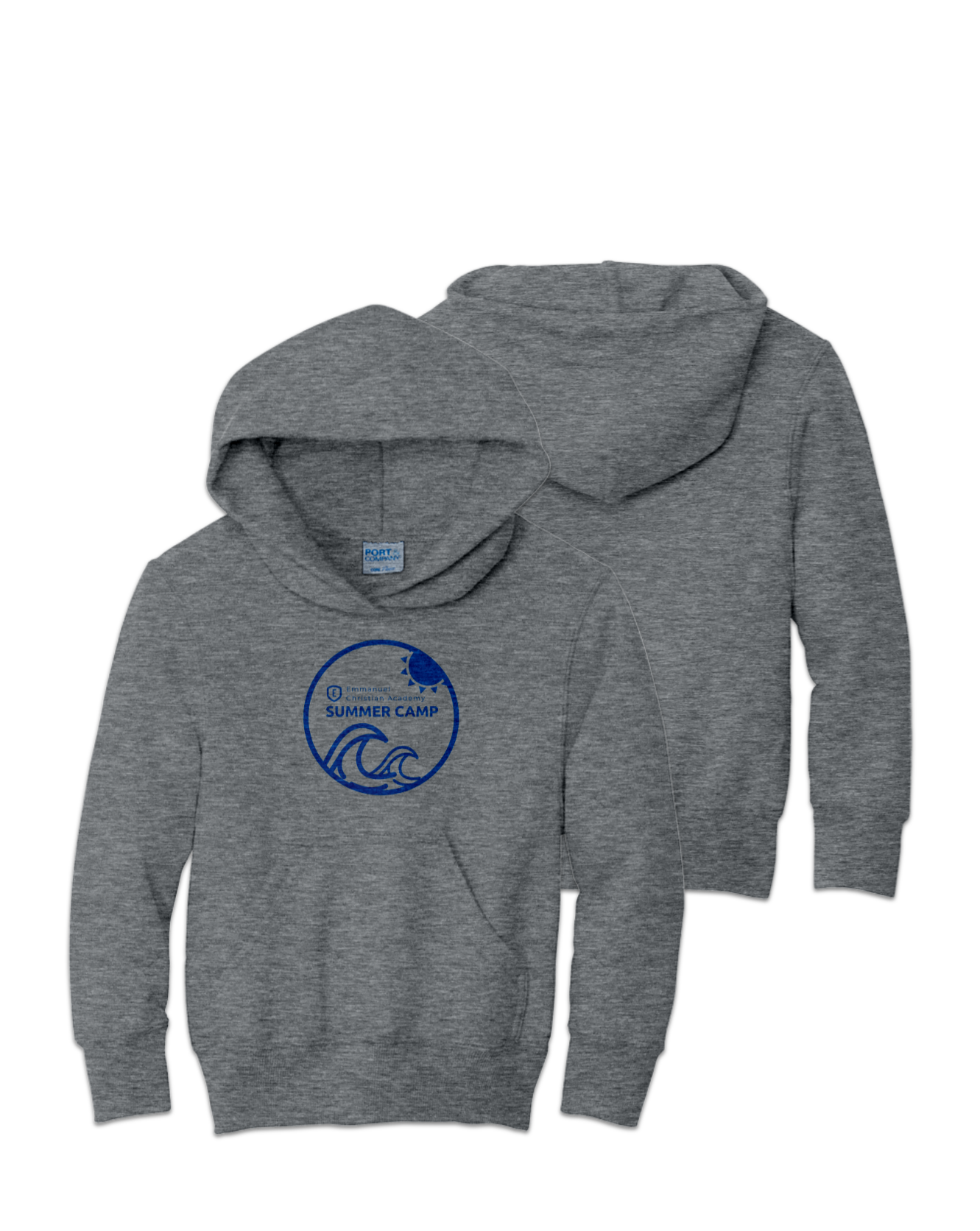 Rendered product preview, stack