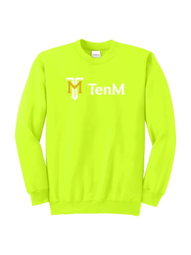 Port & Co Essential Fleece Crewneck Sweatshirt preview, front