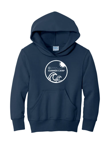 Youth Fleece Hooded preview, front