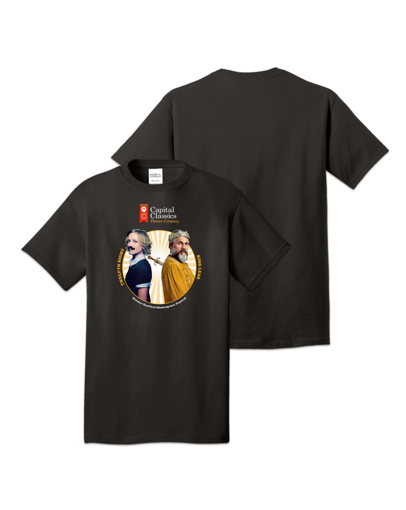 Rendered product preview, stack