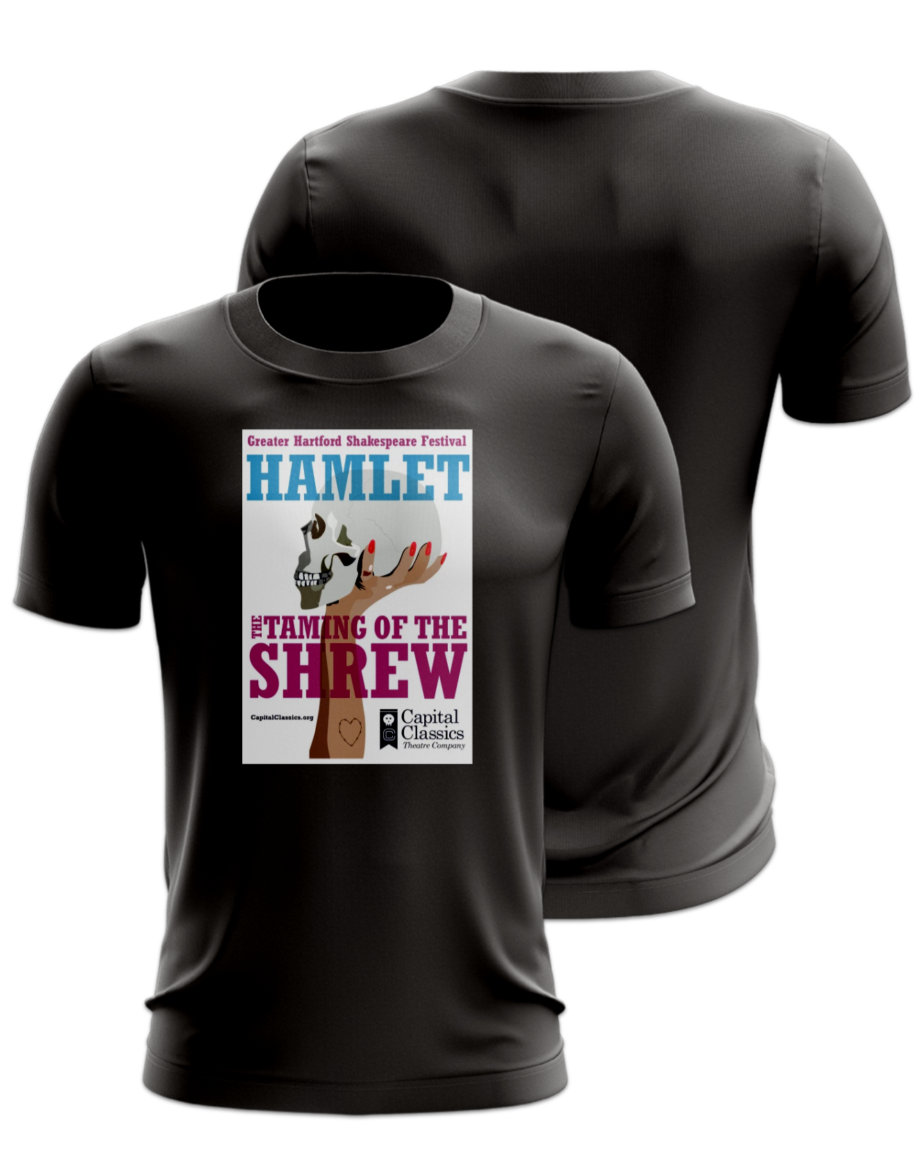 Rendered product preview, stack