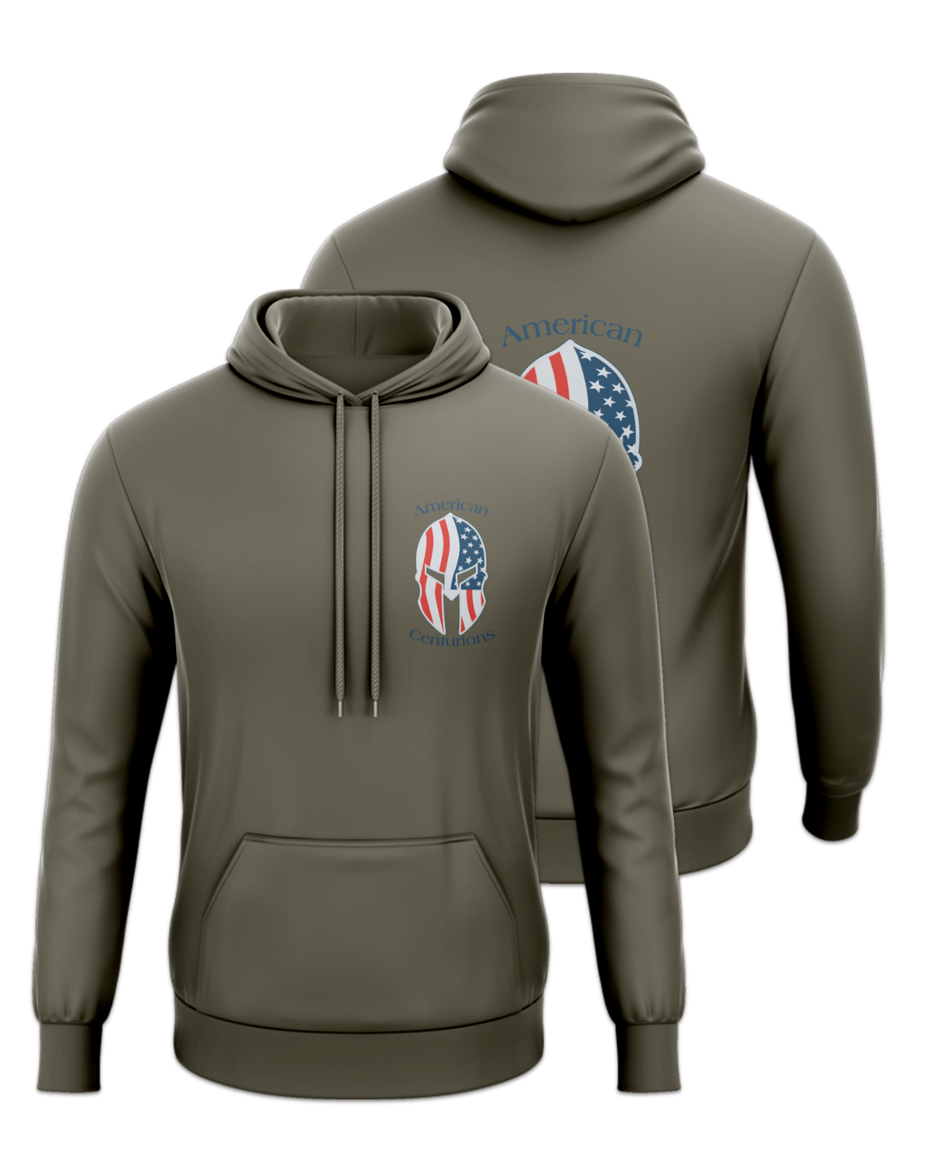 Rendered product preview, stack