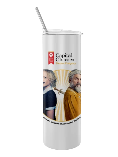 King Lear Skinny Tumbler 20oz preview, front