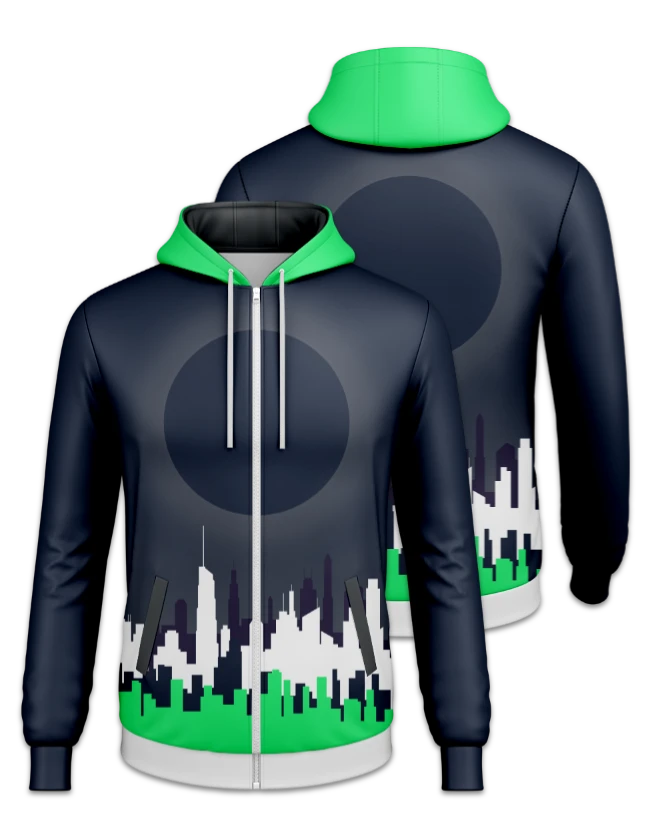 Rendered design template preview