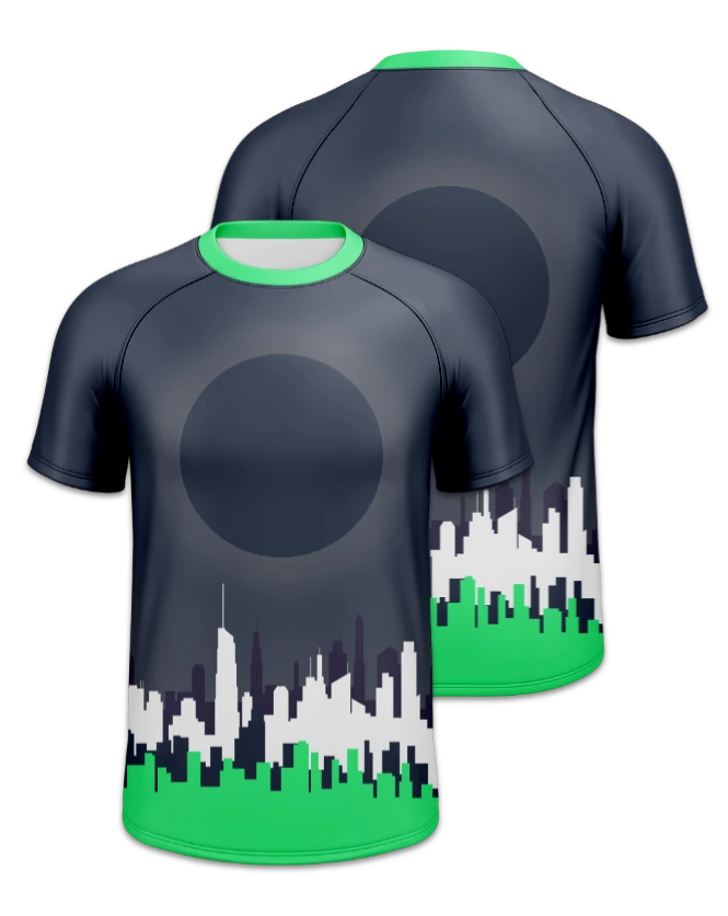 Rendered design template preview