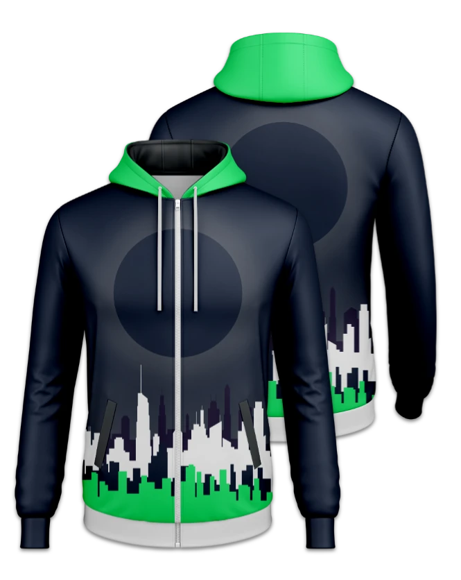 Rendered design template preview