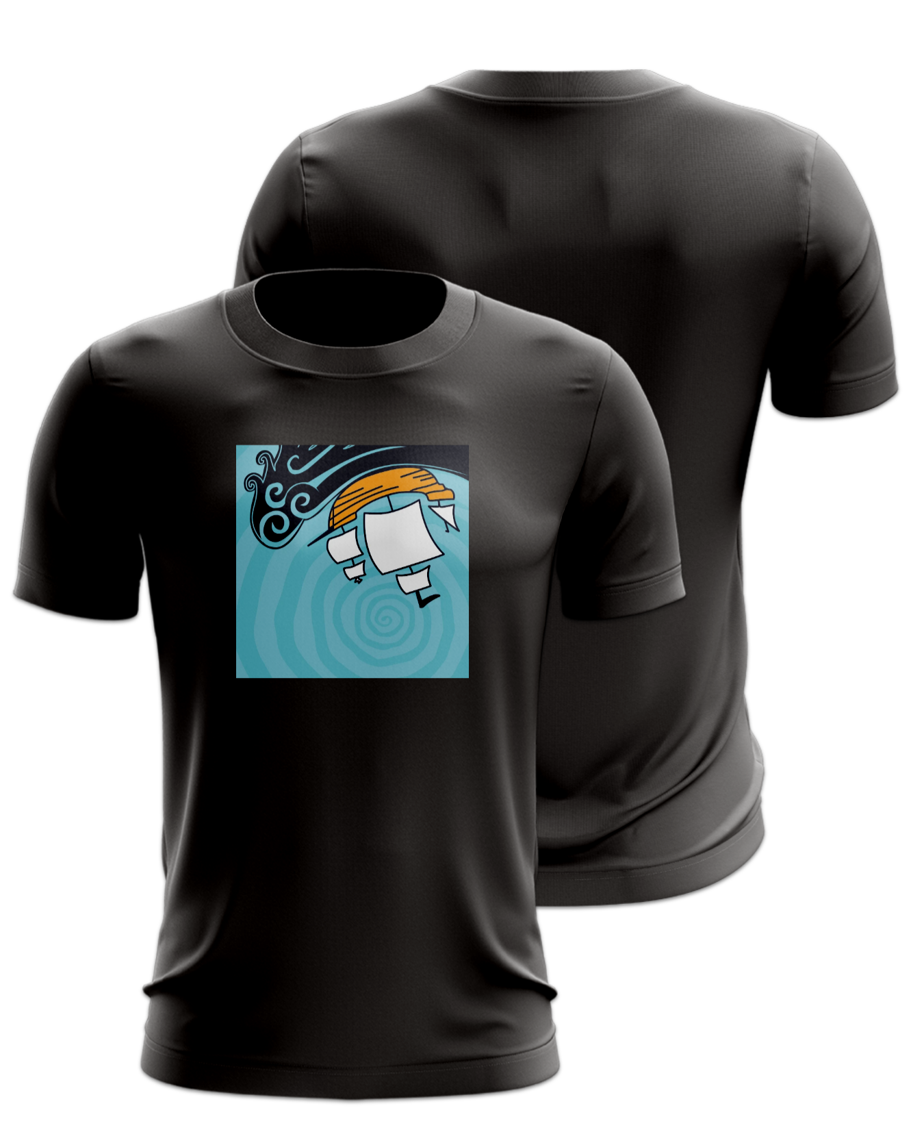 Rendered product preview, stack