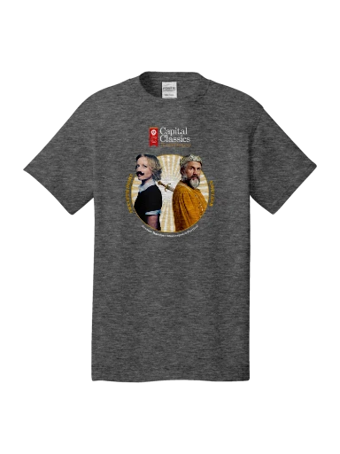 King Lear Gray Tee preview, front
