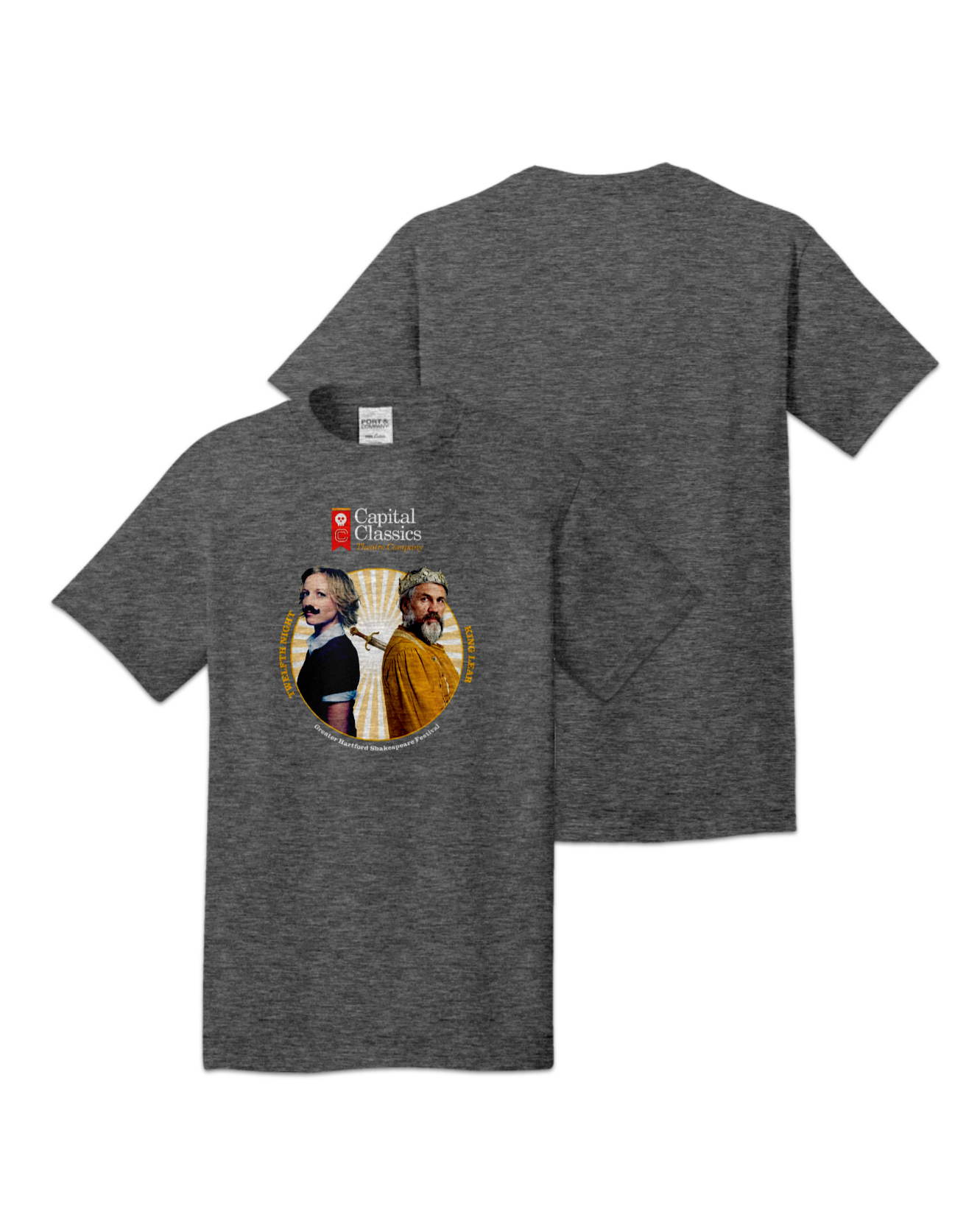 Rendered product preview, stack