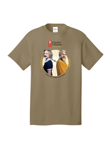 King Lear Brown tee preview, front