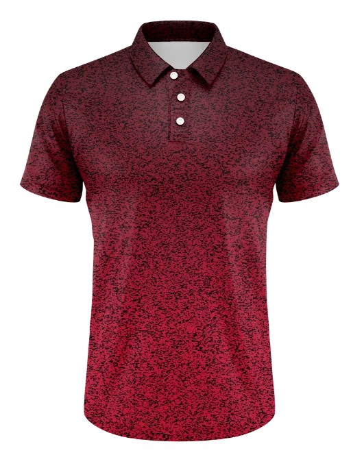 Ombre Heather Polo