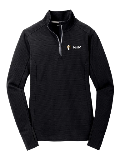 Sport-Tek Women's Sport-Wick Textured 1/4-Zip Pullover preview, front