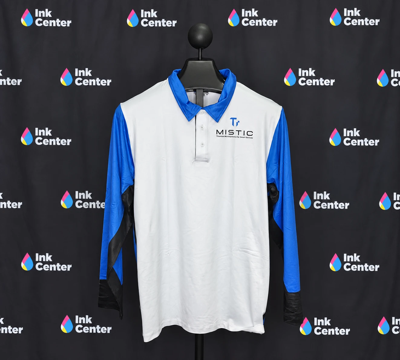 Finished custom apparel photography