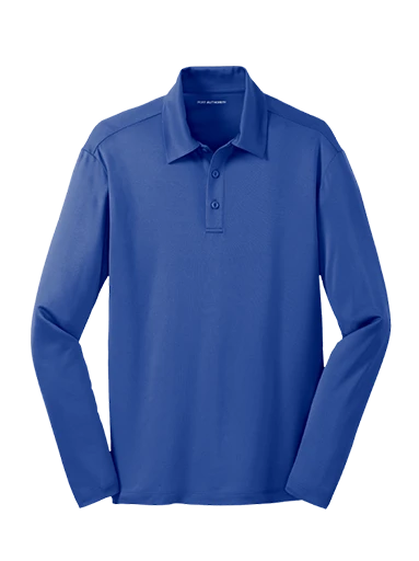 Port Authority Silk Touch Performance Long Sleeve Polo