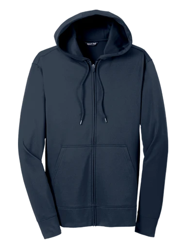 Sport-Tek Sport-Wick Fleece Full-Zip Hooded Jacket