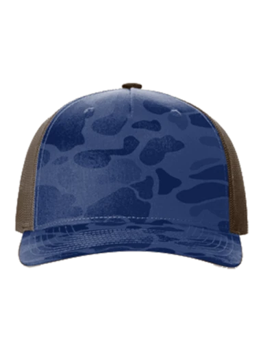 Richardson Printed Five-Panel Trucker