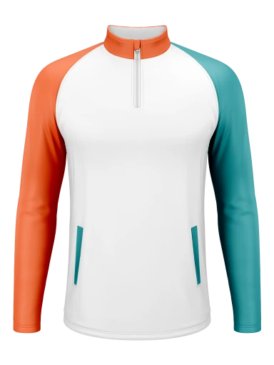 Sublimated Men's Long Sleeve 1/4 Zip